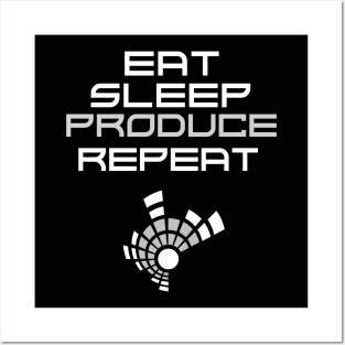 Eat Sleep Produce Repeat Posters and Art